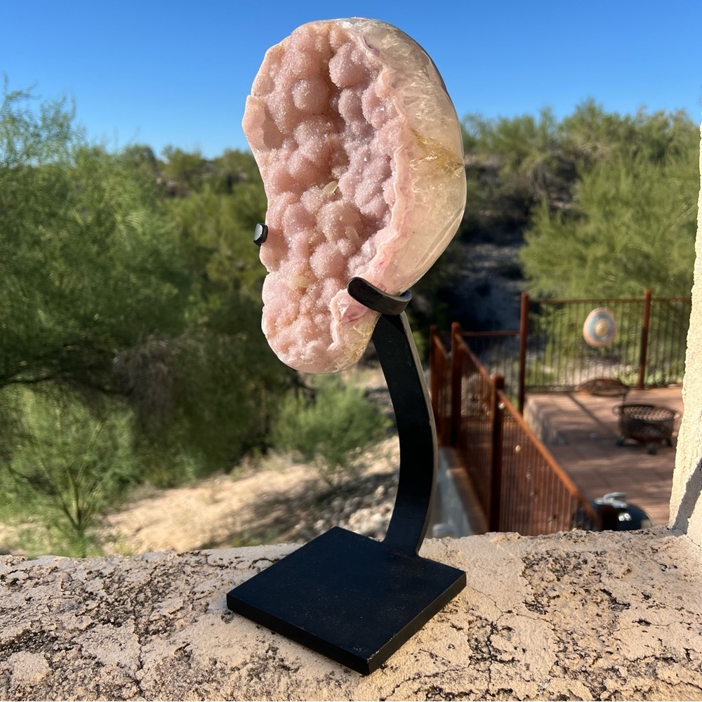 Pink Druzy Amethyst ๐โจ ASP08 - Picture 3 of 5